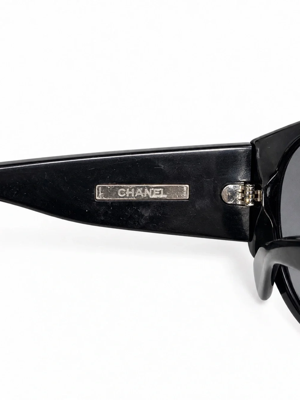 CHANEL Black Oversized Women's Sunglasses